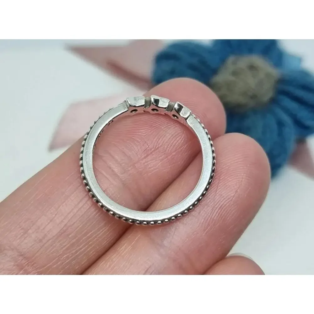 Pandora celestial stars ring size 9 sterling Silver